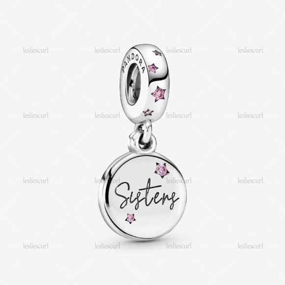 Pandora Forever Sisters Dangle Charm|Pandora US - Picture 1 of 2